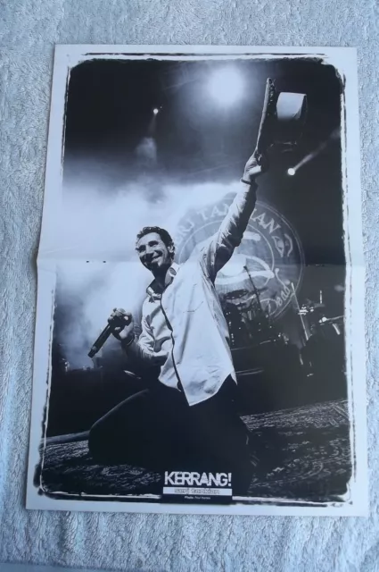 FUNERAL FOR A FRIEND - SERJ TANKIAN - KERRANG! DOUBLE SIDED POSTER - 42 x 29cm.