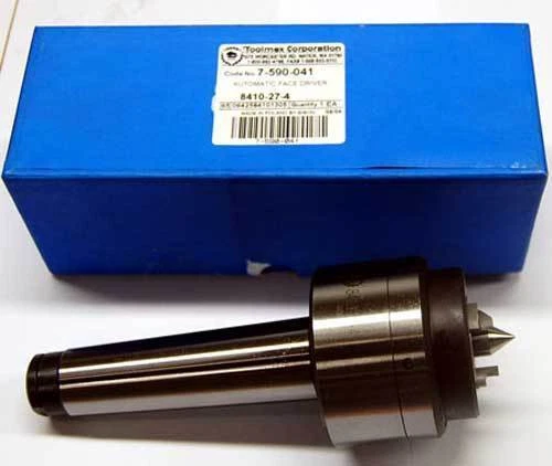 Bison-Bial MT#4 Automatic Face Driver Live Center for Lathe Bison-Bial MT#4 Automatic Face Driver Live Center for Lathe