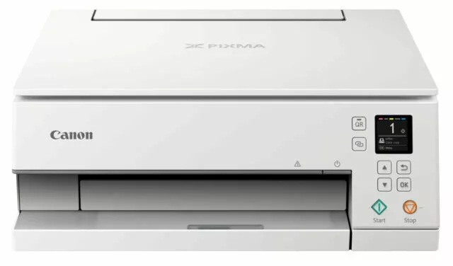 Canon Pixma TS6351 Inkjet All-In-One Printer - White