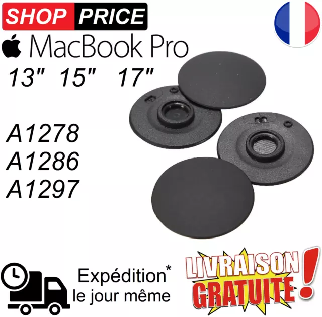 4 pieds support bas caoutchouc Apple Macbook Pro 13"15"17" A1278 A1286 A1297