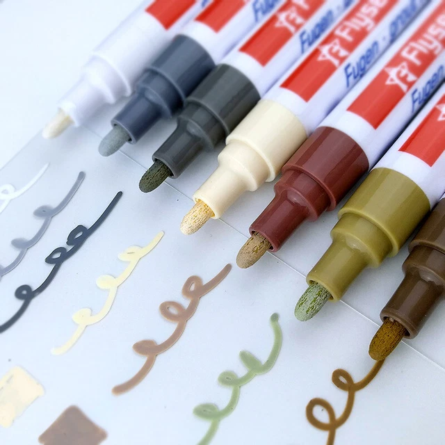 Penna Colorata Ricarica Piastrelle Bianche Ricarica Penna Grotta Riparazione Spazio Riempimento Porcellana~$v