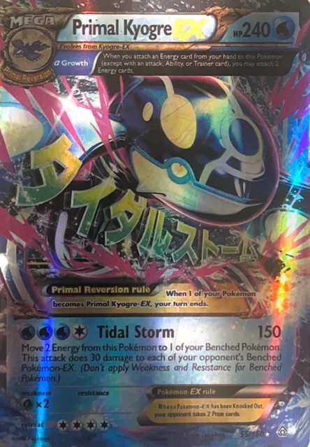 carte pokemon Primal Kyogre ex