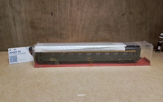 Voiture UIC Capitole SNCF Ep III – Échelle N 1/160, REE NW158 Neuve