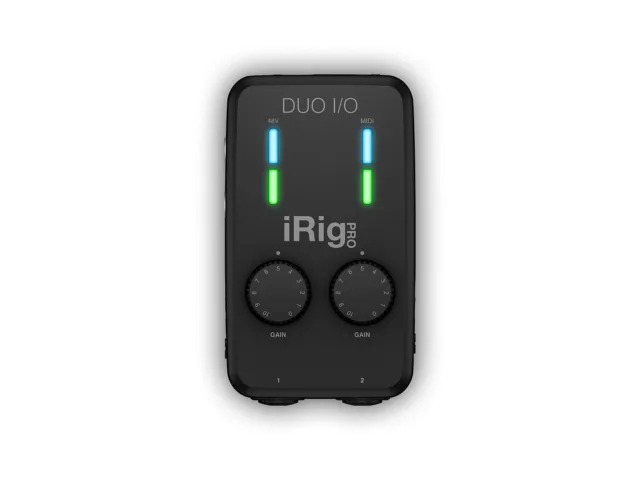 IK MUltimedia iRig Pro Duo I/O Zweikanal Interface für iPhone iPad SEHR GUT