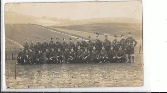 WW1 Postcard 3/9 Royal Scots No.9 R.C