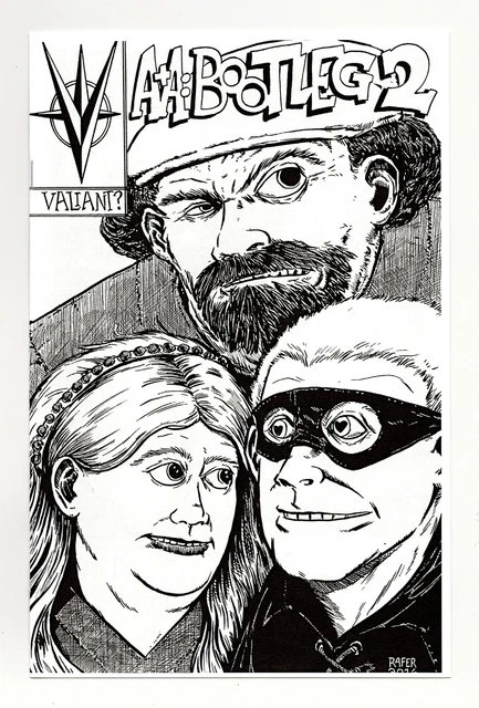 A&A Archer Armstrong Bootleg 2 Ashcan Bagged Boarded Valiant Comics Vei Nm/Vf