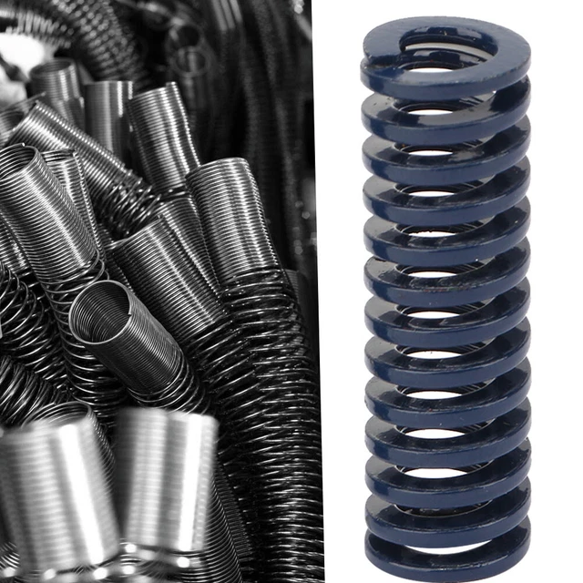 2pcs OD 10mm ID 5mm Accuracy Steel Blue Light Load Mould Die Spring TL10*60mm