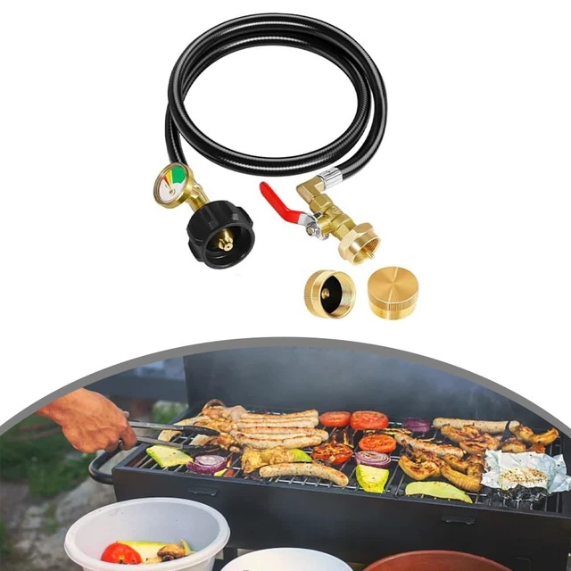 Adaptateur Remplissage Propane Pour Airsoft – Avec Manomètres, Pour Gaz Vert, Neuf