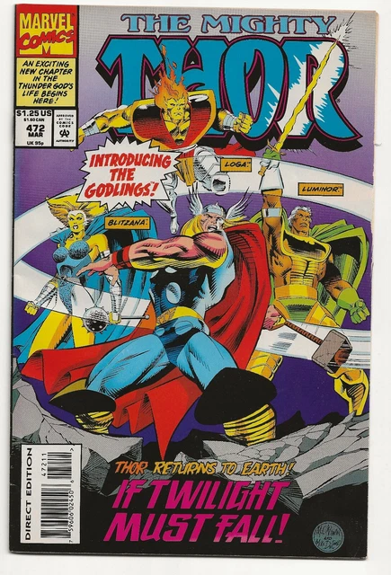 The Mighty Thor (Vol 1, 1966 Series) # 472 * VF/NM * Marvel