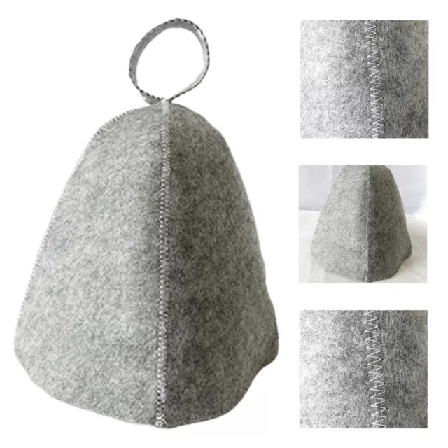 Wool Sauna Hat Vaporarium Hat Sauna Hat for Men Women Sauna Cap Sauna Hat