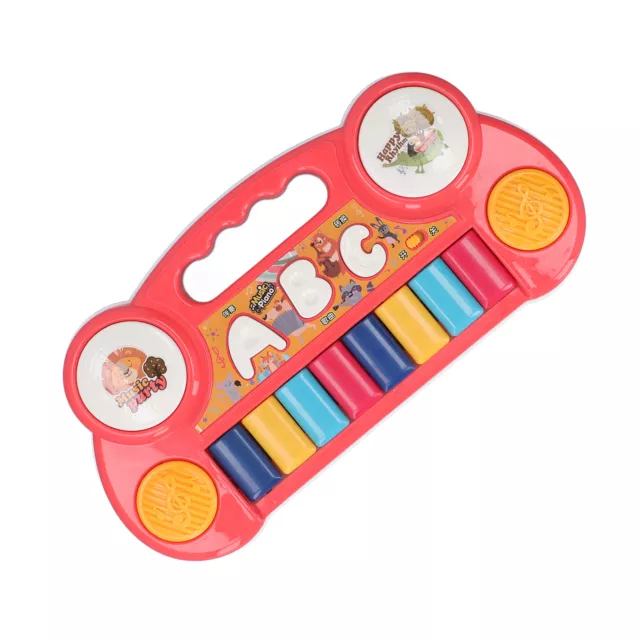 Baby Piano Red Coordination Baby Piano Color Recognition Finger Flexibility