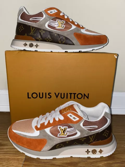 Authentic Louis Vuitton Run Away Tennis Mens Sneaker US10.5 EU43.5 LV/UK9.5