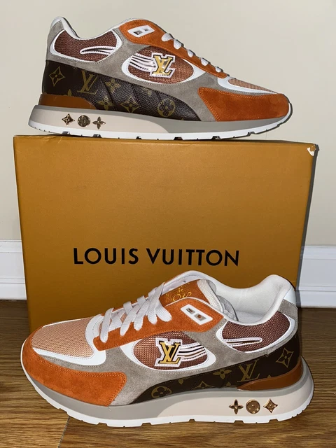 Louis Vuitton Run Away Monogram Tri Color Trainer Sneakers Size LV8 US9