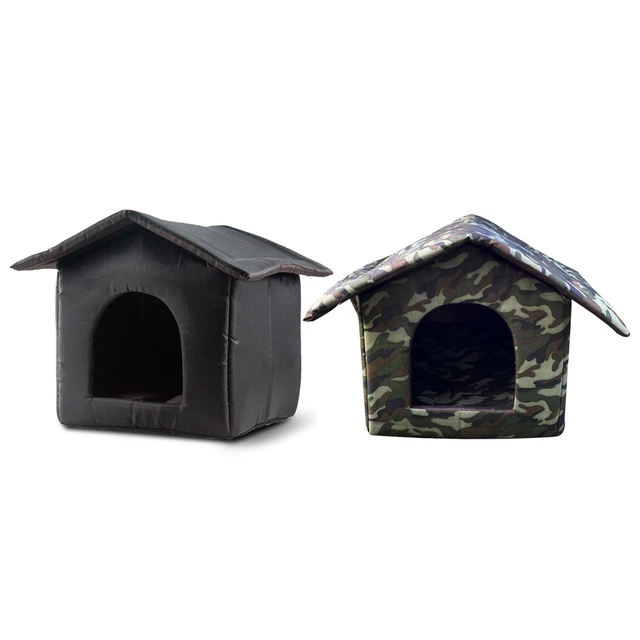 1PC Outdoor Kitty House Cat Shelter Pet Tent Bed for Cats Small Dogs Collapsible