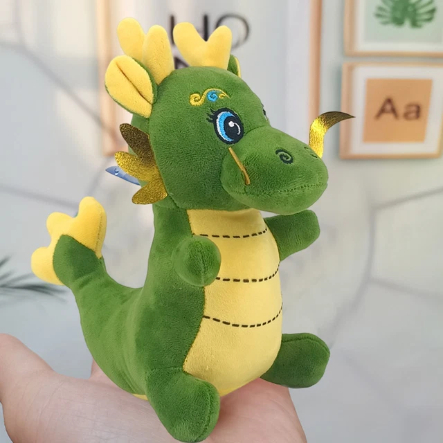 HOME DECORATION DRAGON Plush Toy Chinese Zodiac Mascot Doll Keychain