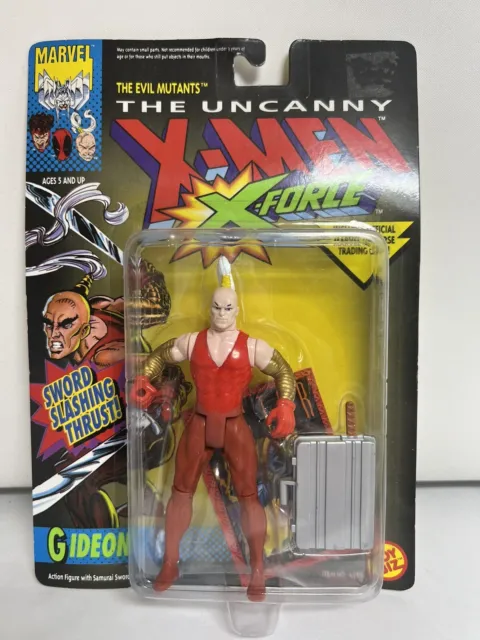 Uncanny X-Men X-Force Gideon Evil Mutants Marvel ToyBiz 1994 Action Figure NIP⬅️