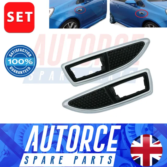 Side Indicator Repeater Frame Set For Opel Vauxhall Astra H Insignia A - OPC VXR