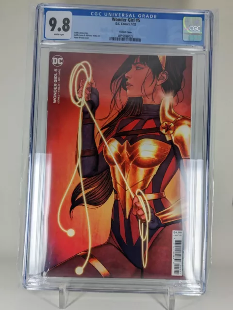 Wonder Girl #5 (DC 2022) Jöelle Jones Jenny Frison Variant CGC 9.8