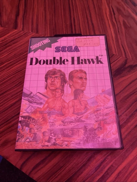 Jeu DOUBLE HAWK Sur Sega Master System - 1990, PAL, Manuel Inclus, Bon état