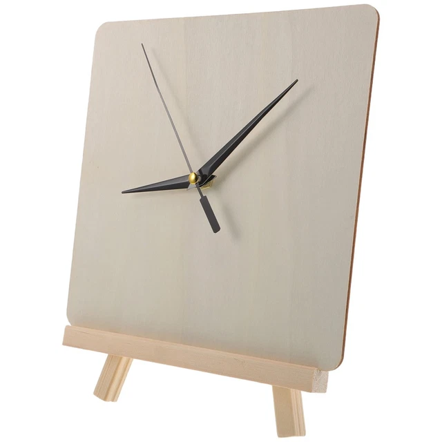 1 KIT DE cadran d'horloge en bois à personnaliser soi-même - Cadran 1 KIT DE cadran d'horloge en bois à personnaliser soi-même - Cadran