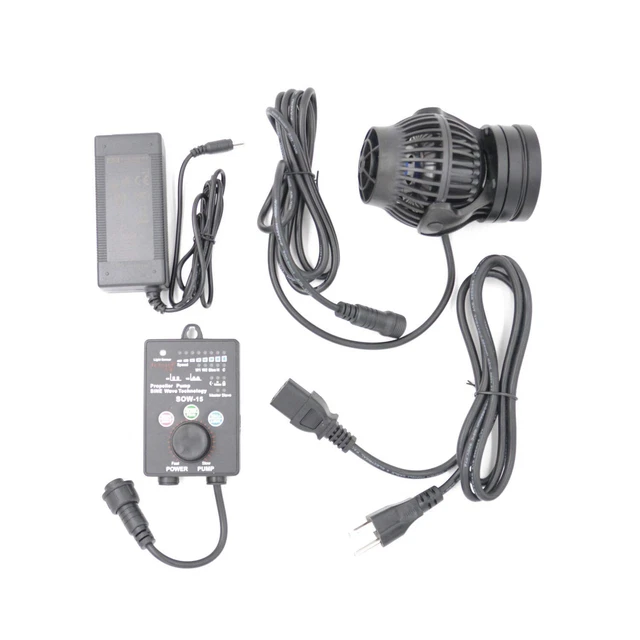 Jebao SOW Wave Maker Flow Pump with Controller for Marine Reef Aquarium (SOW-...