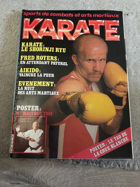 Magazine Karate Sports N°132 - Poster Bruce Lee Inclus - Arts Martiaux Vintage