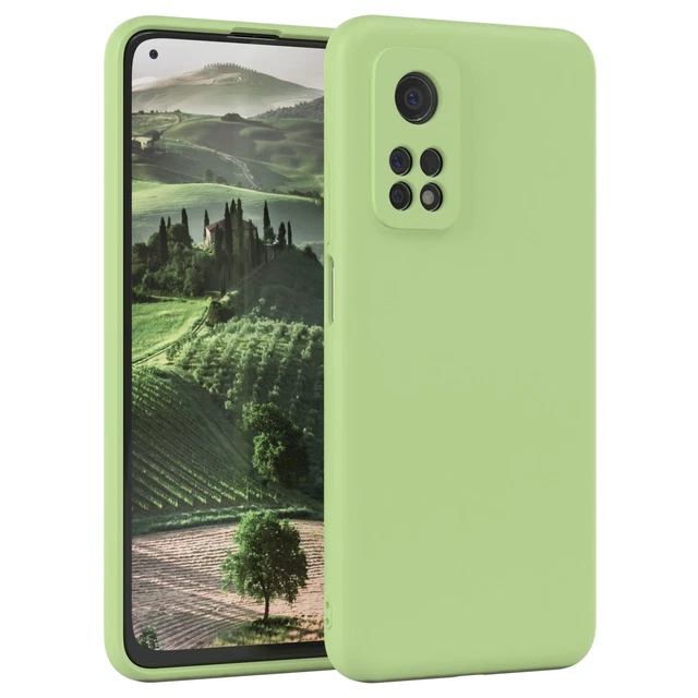 Für Xiaomi Mi 10T 5G / 10T Pro 5G Handyhülle Silikon Back Cover Schutz Case Grün