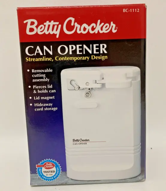 Betty Crocker Under Cabinet Can Opener BC-1103 Tested