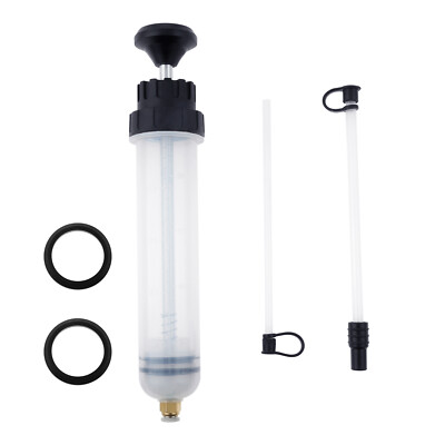 POMPA a sifone di precisione 200ML olio liquidi SIRINGA ESTRATTORE SCATOLA DEL CAMBIO AMTECH ASPIRAZIONE 