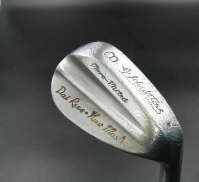 John Letters Dai Rees-New Master 8 Iron Regular Steel Flex Shaft Avon Grip John Letters Dai Rees-New Master 8 Iron Regular Steel Flex Shaft Avon Grip