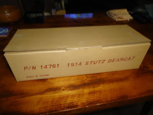 DIY WOODEN ANTIQUE 15" CAR KIT 1914 STUTZ BEARCAT 14761 New old Stock