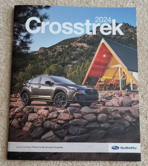2024 SUBARU CROSSTREK Original Sales Brochure All New 8.95 PicClick