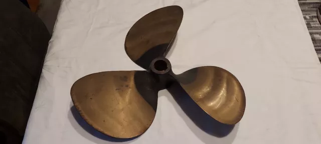 Bronze Propeller ( Federal van Voorden  ) 3 Blatt - siehe Beschreibung