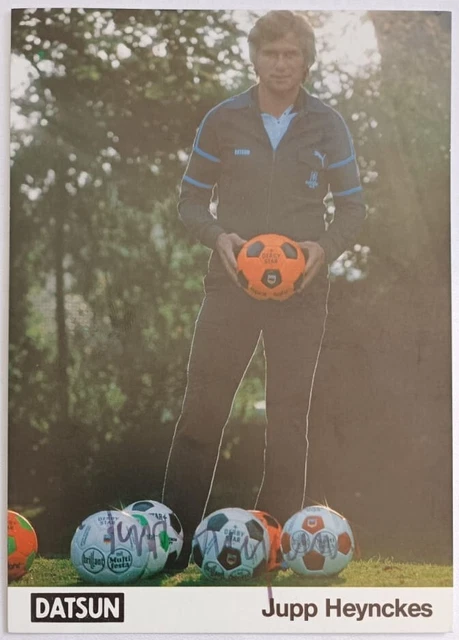 Joachim Gehrmann Carte Dédicacée Borussia Mönchengladbach 1984-85 – Authentique