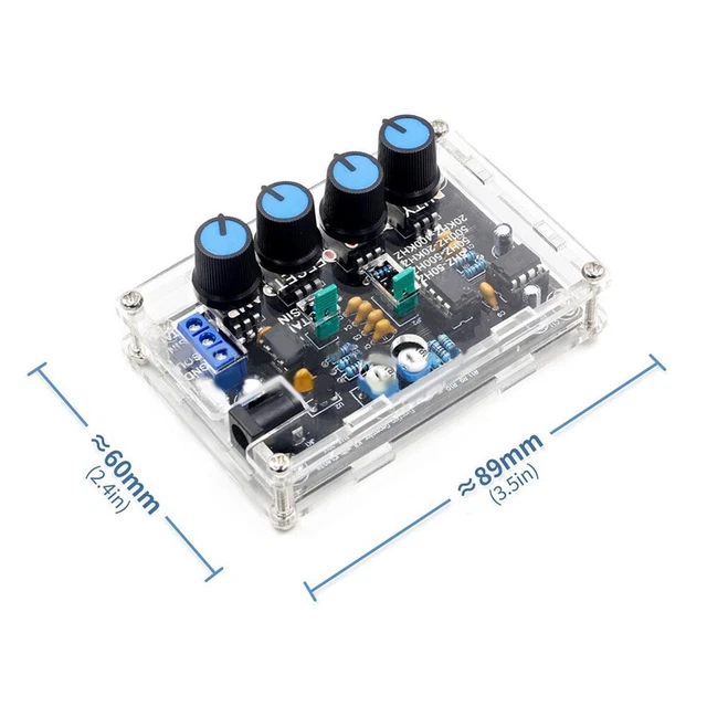 XR2206 Kit fai da te generatore di segnale aggiornato con regolazione fine della frequenza