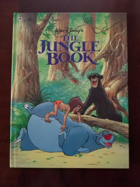 Walt Disney's "The Jungle Book"  1990       **HARDCOVER**  **GOOD CONDITION**