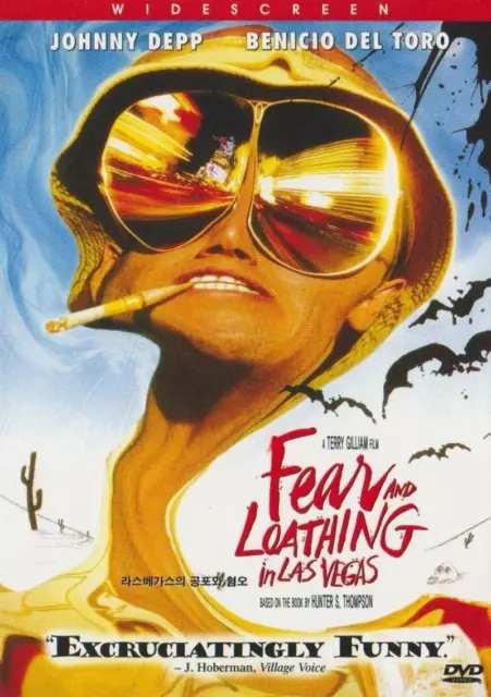 Fear and Loathing in Las Vegas (1998) + Insert - DVD Region / Zone 1