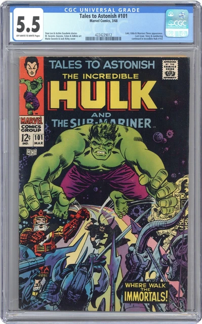 Tales to Astonish #101 CGC 5.5 1968 4224229012