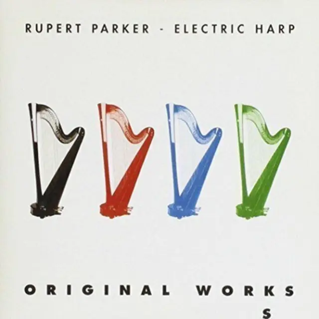 Electric Harp - Original Works Rupert Parker 1995 CD Top-quality