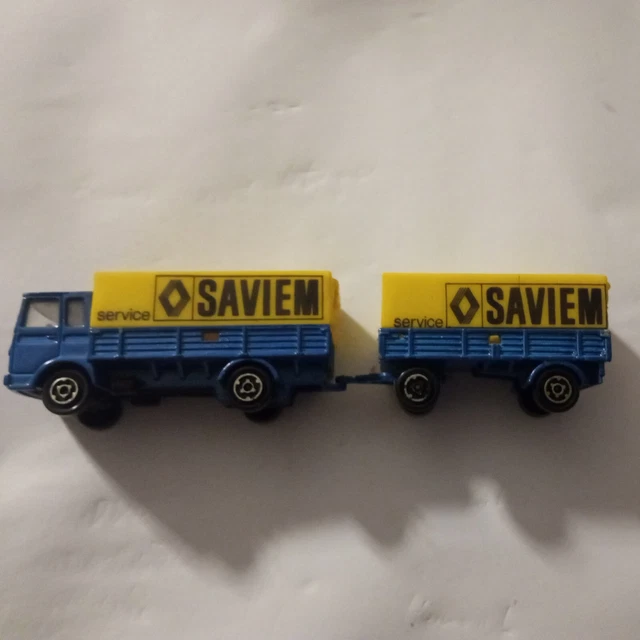 BUB 07200 MERCEDES-BENZ L6600 rimorchio bagagliaio (Sinalco) 1:87
