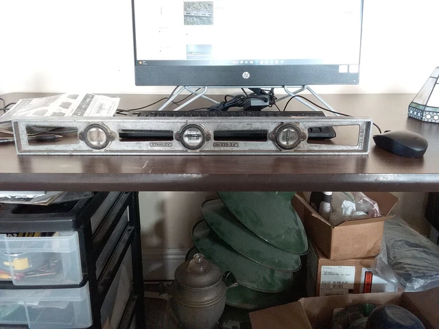 Vintage Stanley 233-24 Level  Heavy Aluminun