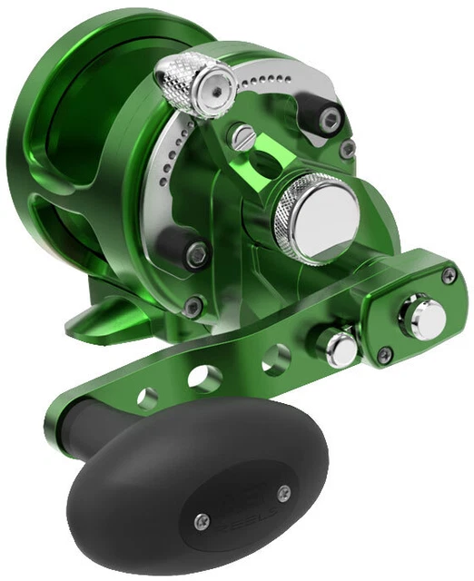 Avet SX 6/4 MC Raptor 2-Speed Lever Drag Casting Reel Green