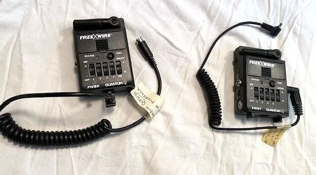 Quantum Free Wire FW9T Transmitter  & FW8R Receiver SET MINT