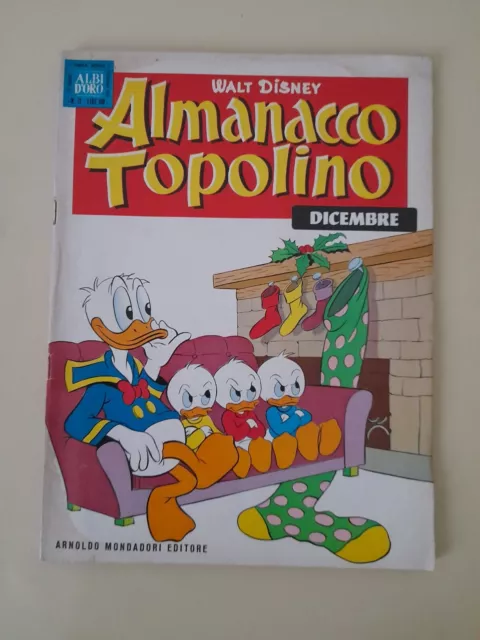 Almanacco Topolino N. 12 1961 Con Figurine Walt Disney Mondadori