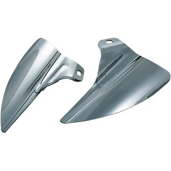 Kuryakyn 1316 Smoke Saddle Shield Heat Deflectors for 09-16 Touring