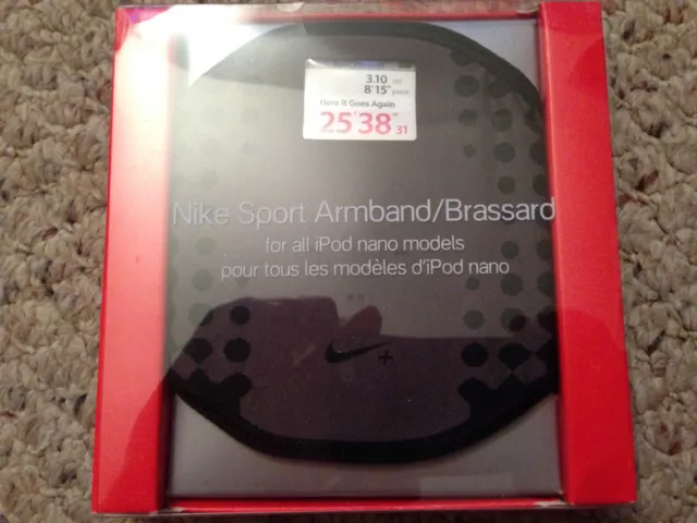 Nike+ Sport Armband Grey with Window for 1st + 2nd Generation Apple iPod NANO