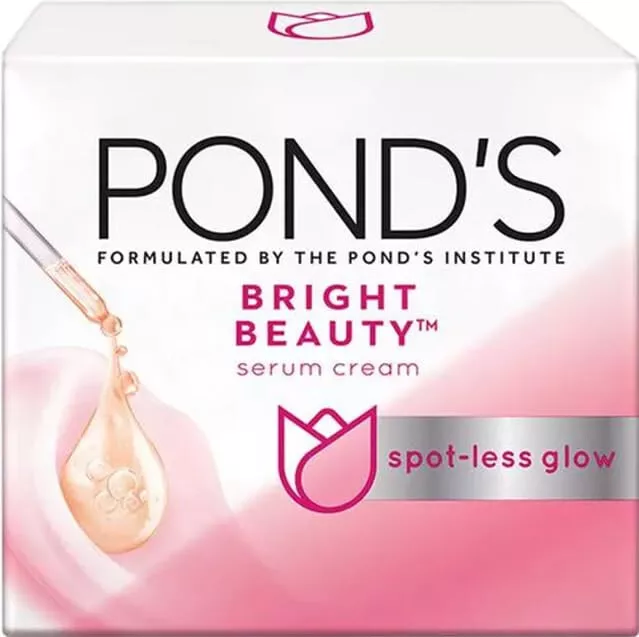 Crema Para La Justicia Sin Manchas De Ponds Bright Beauty (23 Gramos)