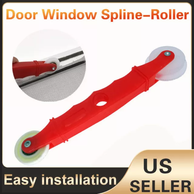 NEW US Screen Door Window Install Tool Gauze Wheel Rolling Tool Spline-Roller