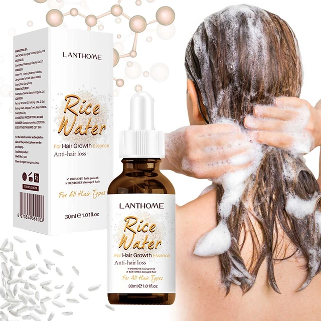 FERMENTED RICE WATER Serum Organic Rice Water For Hair Growth Fermented ...