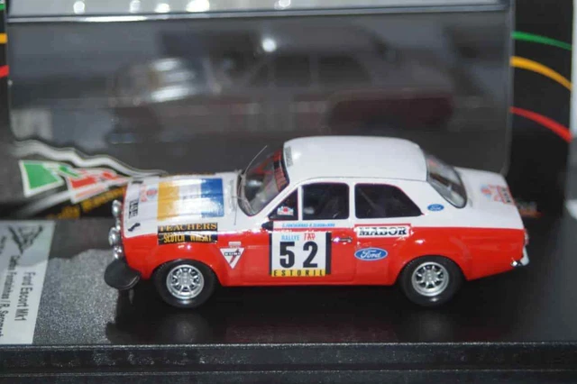 Miniature Ford Escort Mk1 – Rallye Arctic 1974 – N°12 Alen – Trofeu – 1/43 – Spark
